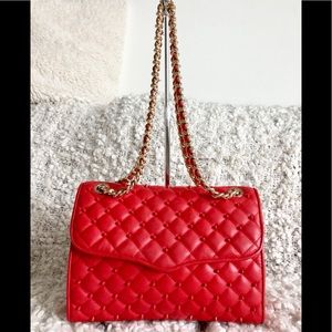 Rebecca Minkoff Affair Studded Quilt Leather Bag
